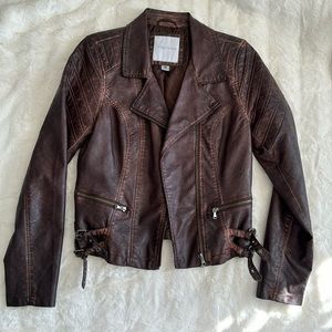 Maurice’s Brown Moto Jacket